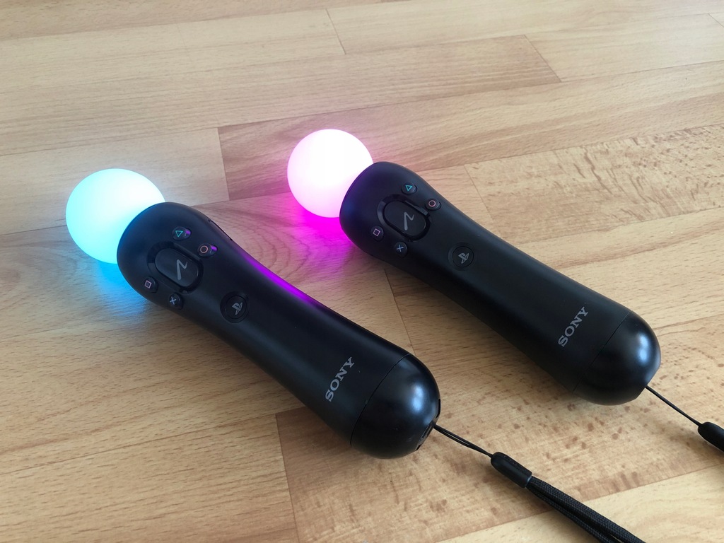 Move kontrolery PS4 PS3 różdżki PlayStation VR