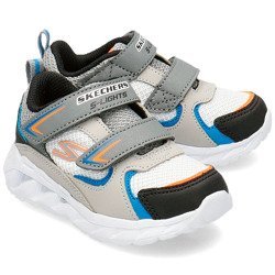 Skechers Szare Sneakersy Dziecięce Rzepy R.25