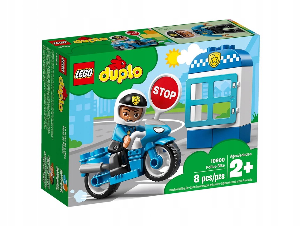 LEGO DUPLO 10900 klocki Motocykl policyjny