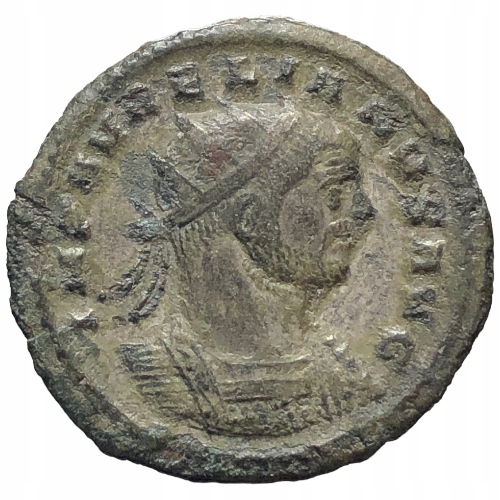 T 12078. Aurelian, antoninian, Rzym, ORIENS AVG!