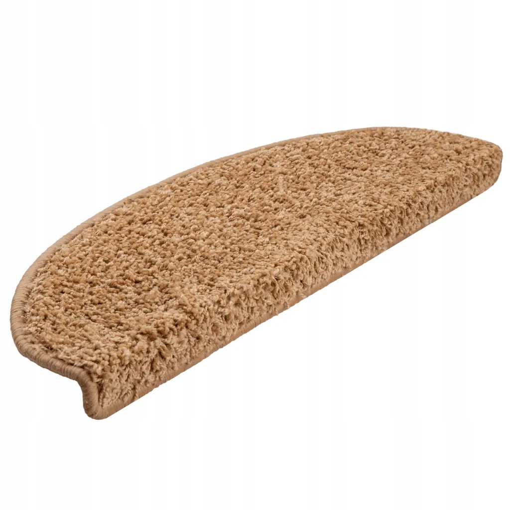 vidaXL Nakładki na schody, 15 szt., beżowe, 65x21x4 cm