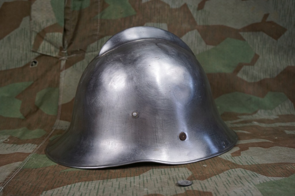 Hełm strażacki wz.35 Ludwików Kielce 1937 fasunek
