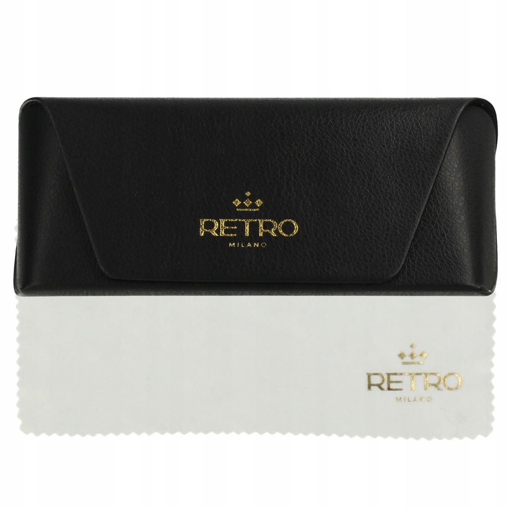 Mikrofaza RETRO Etui na okulary Pokrowiec Futerał