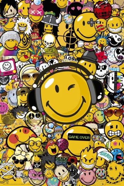 SMILEY plakat 61x91,5cm |GN0597