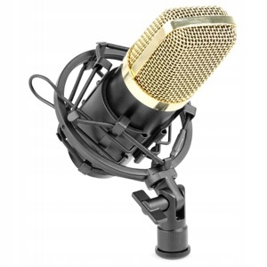 Mikrofon pojemnościowy CM400B Studio czarno złoty