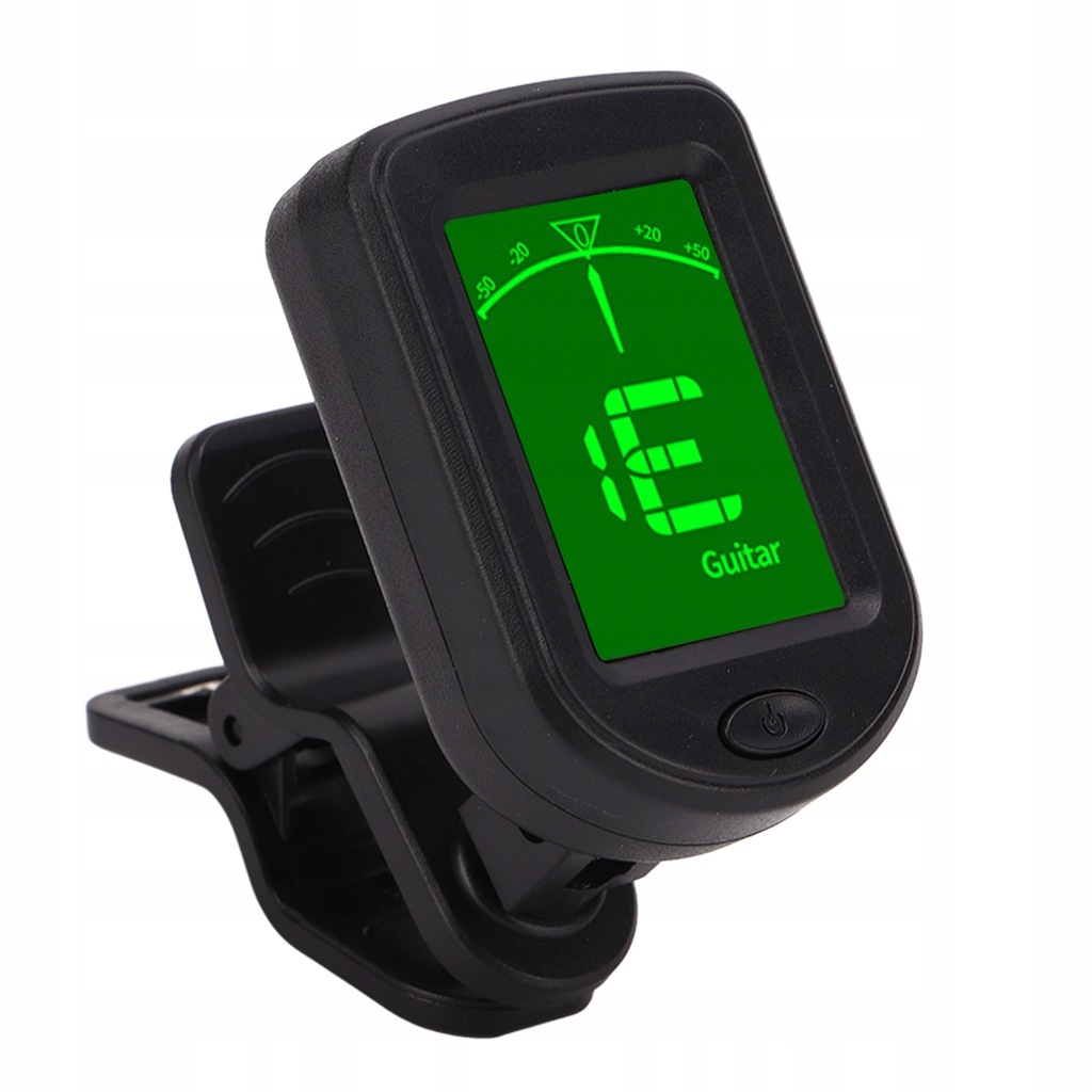 Clip On Tuner gitarowy ABS Shell Lekki przenośny