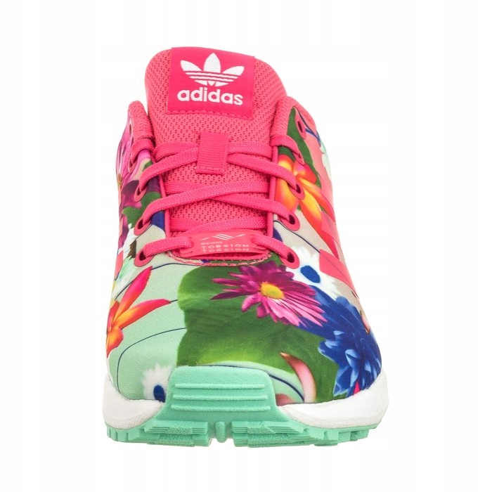 Buty Sportowe adidas ZX Flux J CM8135 w Kwiaty - 7604989071