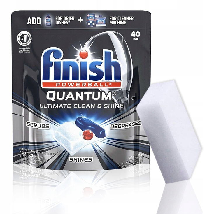 Tabletki do zmywarki FINISH QUANTUM ULTIMATE GĄBKA