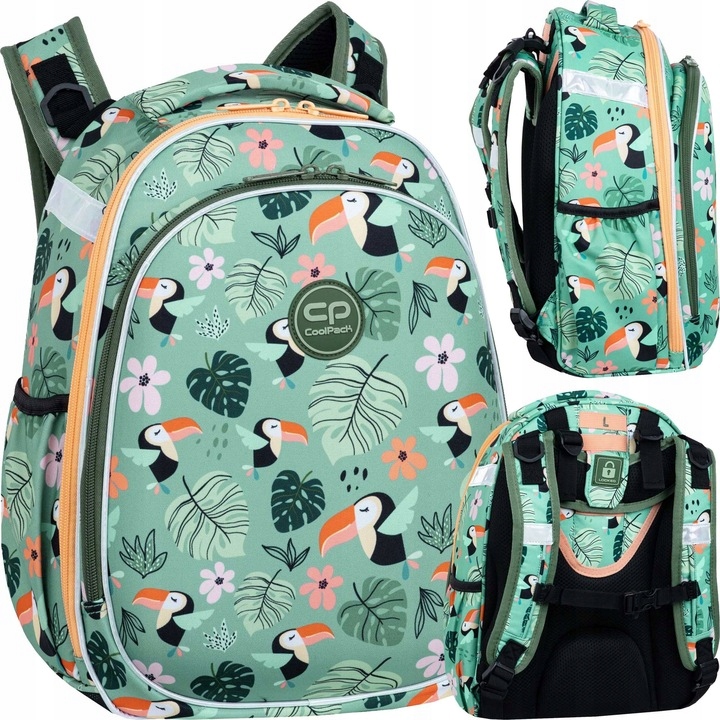 Pleack Tornister 25l CoolPack Turtles Toukans