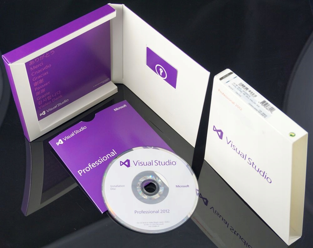 Купить Visual Studio 2012 Professional (ПОЛНАЯ КОРОБОЧНАЯ ВЕРСИЯ ...