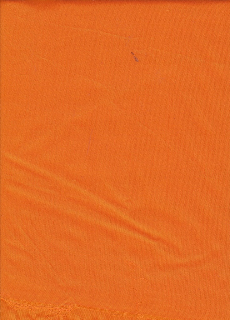 materiał, tkanina kolor pomaranczowy 92x190cm