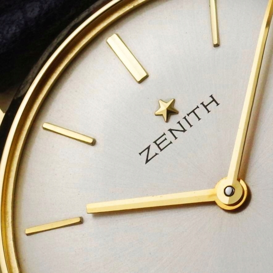 ZENITH zegarek męski 1964 LITE ZŁOTO 18K / 750