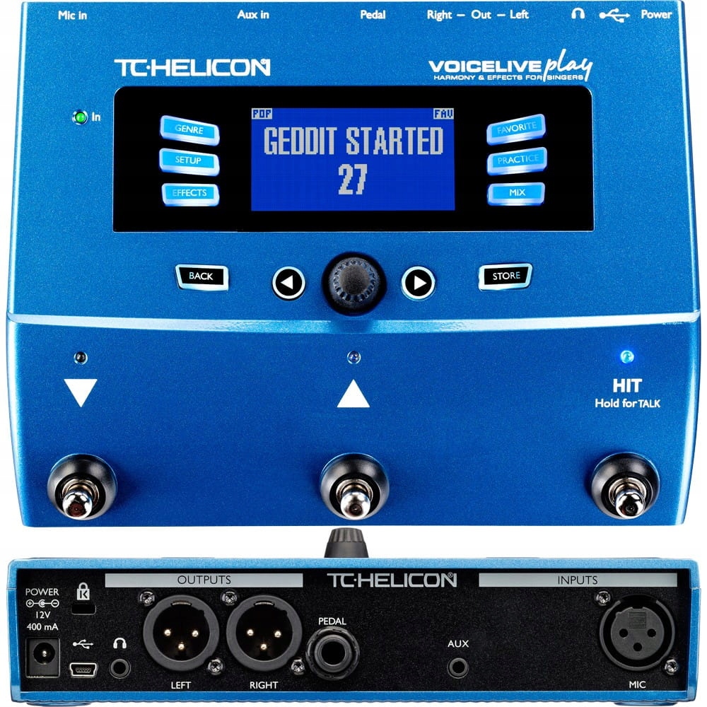 TC Helicon VOICELIVE PLAY – procesor wokalny