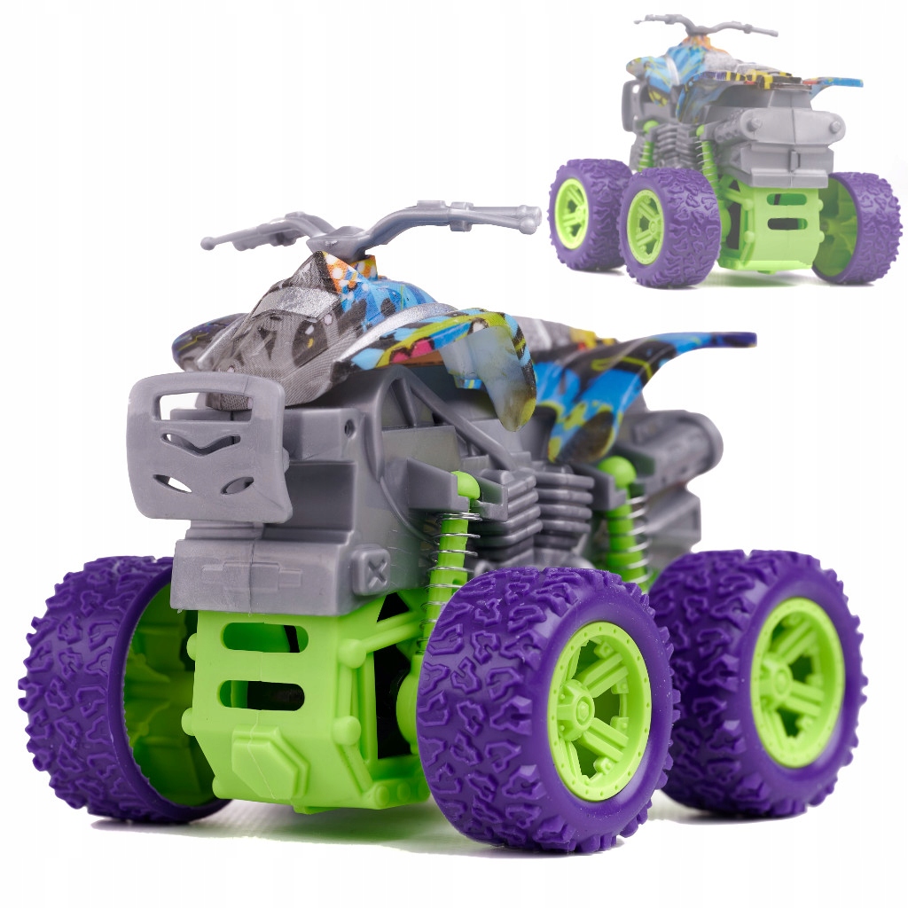 Samochód terenowy Monster Truck z napędem quad