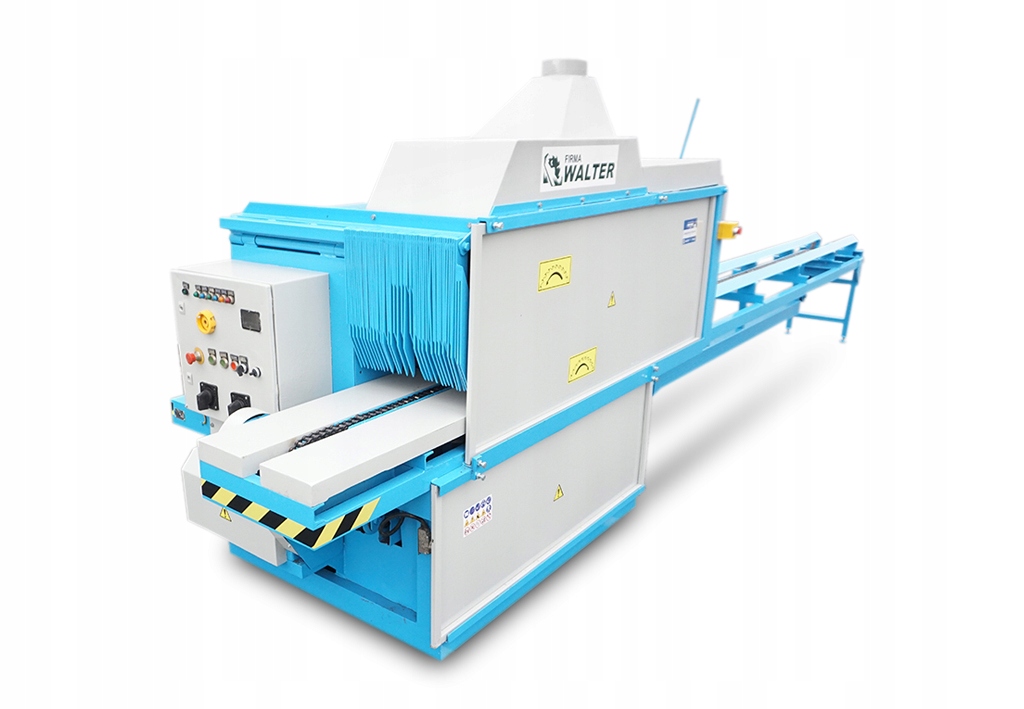 TRAK TARCZOWY DWU-WAŁOWY WALTER TD 500 silniki: 18,5kW 17,3kW posuw: 0,75kW