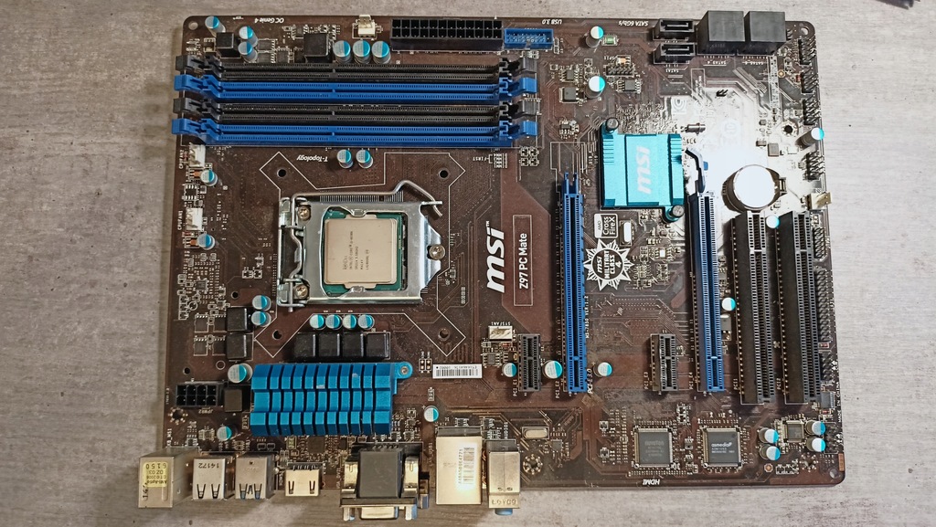 Płyta główna MSI Z97 PC Mate ATX - 12970656654 - oficjalne archiwum Allegro