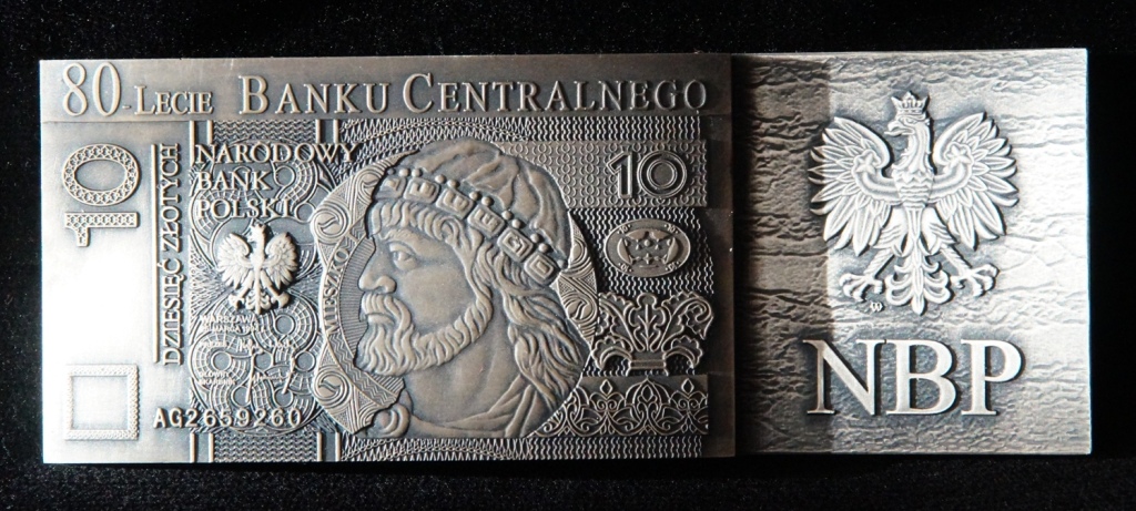 Medal 80-lecie Banku Centralnego