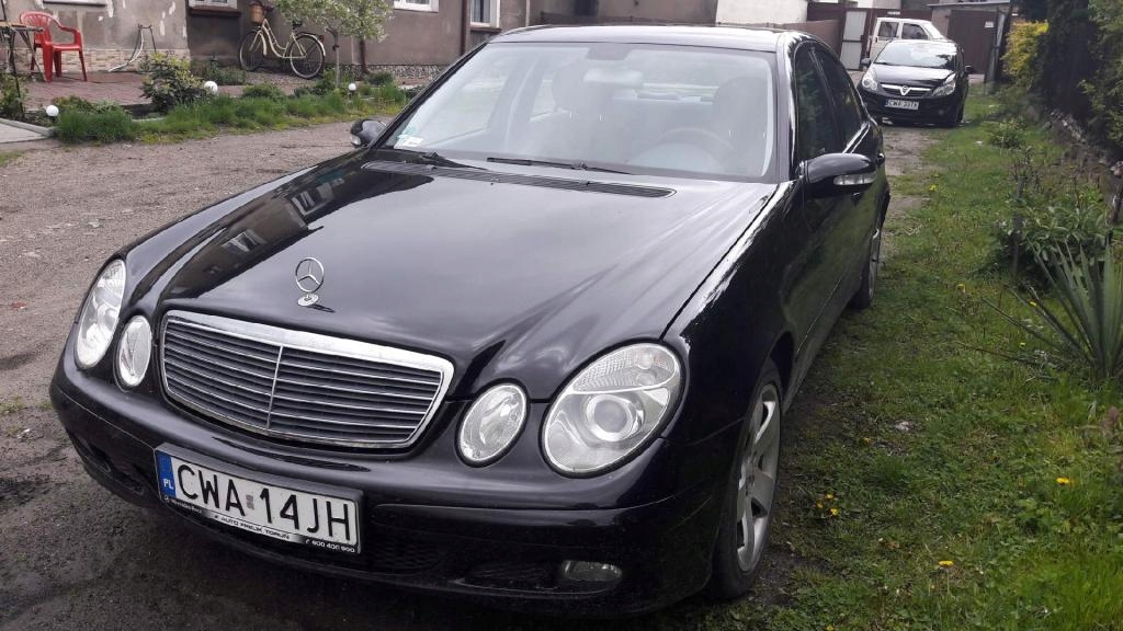 MERCEDES E KLASA 2005 W211 DRUGI WŁAŚCICIEL 8108246448