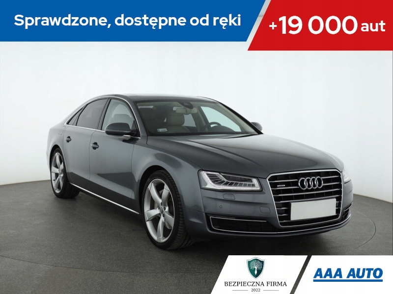 Audi A8 3.0 TDI, Salon Polska, Serwis ASO, 258 KM