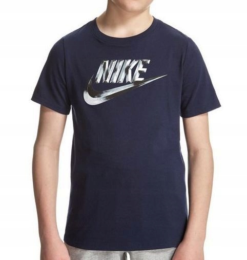 KOSZULKA MĘSKA T-SHIRT NIKE TEE BEVEL FUTURA XL