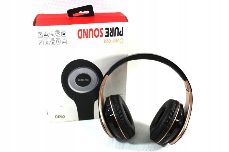 SŁUCHAWKI BT PURE SOUND S930 PUDEŁKO