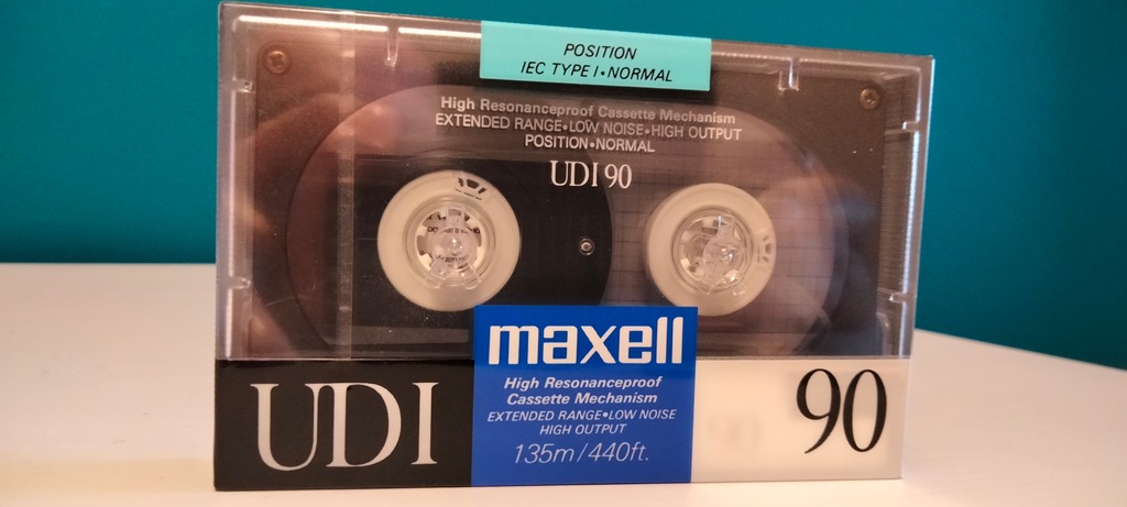 Kaseta MAXELL UD I 90 NOWA