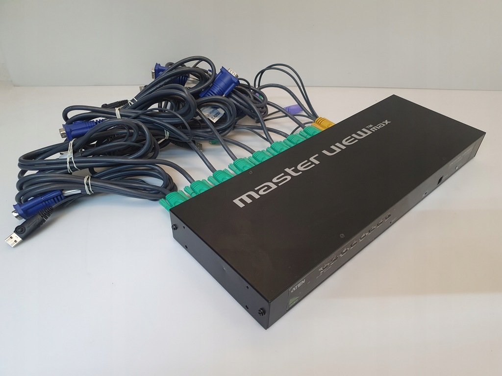 KVM SWITCH ATEN MASTER VIEW CS1308 USB PS2 12882366645 oficjalne