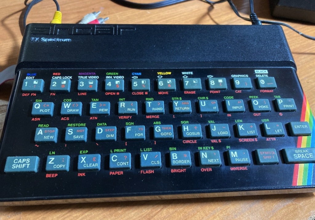 ZX Spectrum 48 BOX. Nowa membrana i video modę