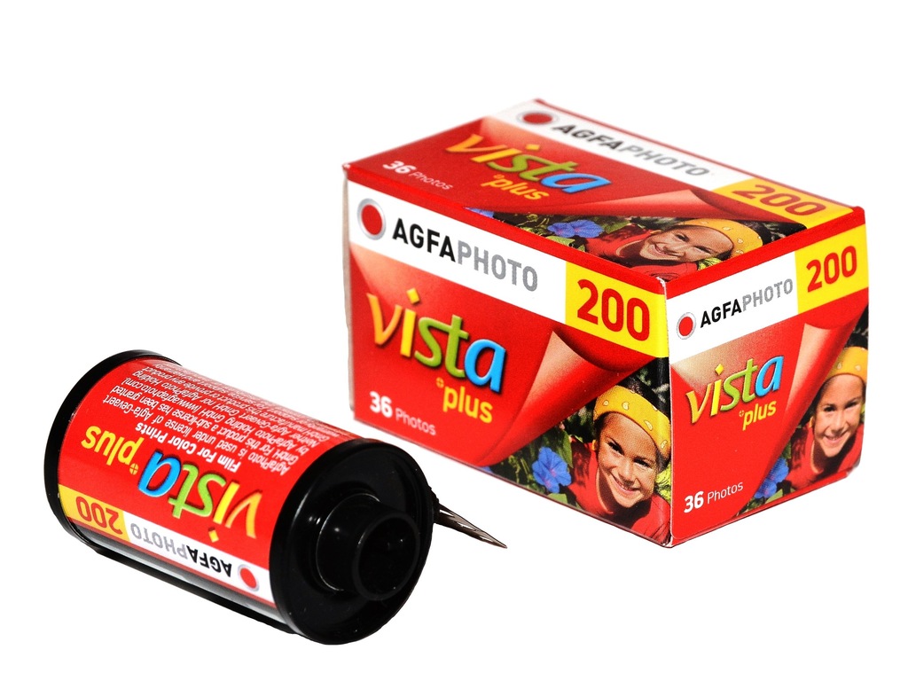 Agfa Vista Plus 200/36 film klisza kolor do zdjęć