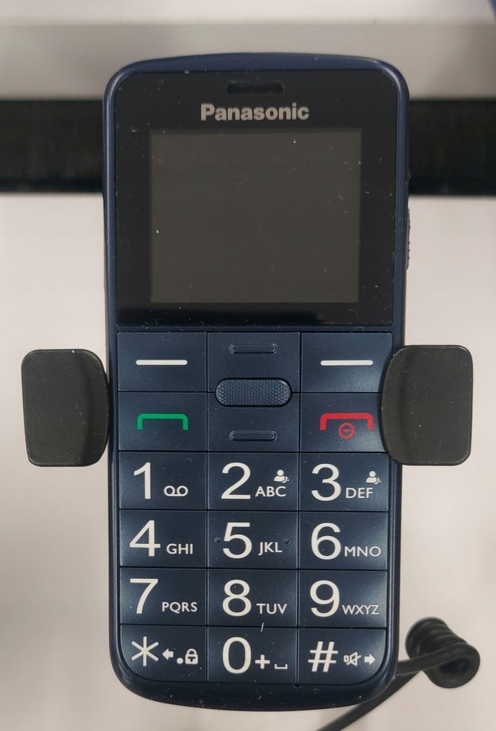 Telefon komórkowy Panasonic KX-TU110 512 MB / 32 MB niebieski