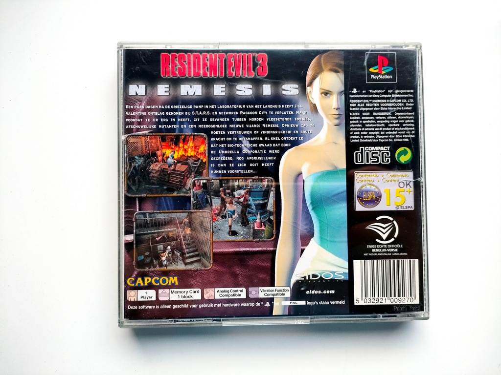 Купить *** Resident Evil 3 PS1 PSX PSONE PlayStation ***: отзывы, фото ...