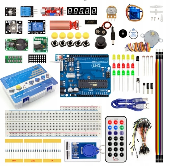 ZESTAW STARTOWY ARDUINO UNO DUŻY XXL MEGA