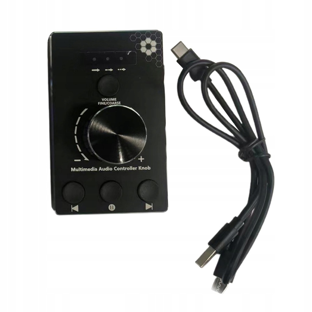 USB Volume Control Knob 3 Control Modes Mute Mini Aluminum Multimedia