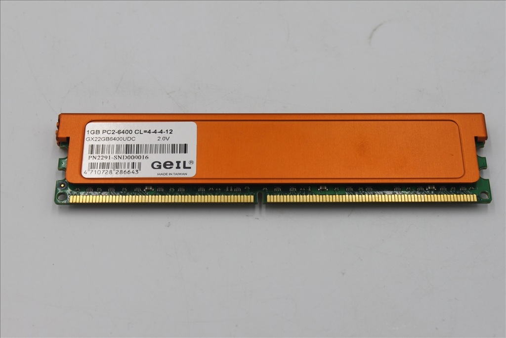 1GB PC2-6400 DDR2-800 CL=4-4-4-12