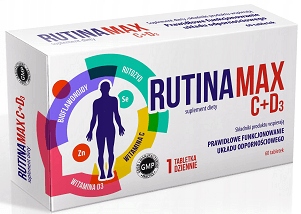 RutinaMax C+D3 2000 60 tabletek