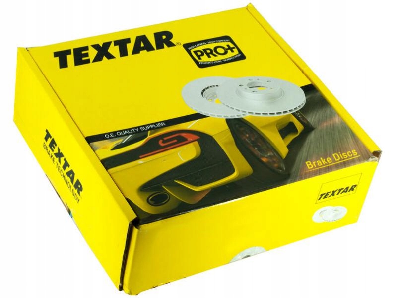 TEXTAR TARCZA HAMULCOWA VW PRZÓD A4/A6 94-01