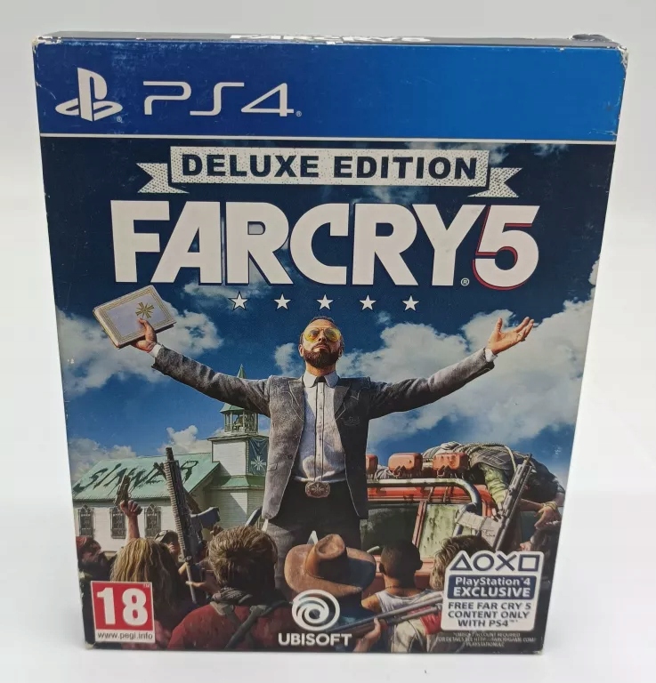 GRA NA PS4 FAR CRY 5 DELUXE EDITION