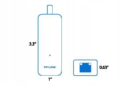 Купить Сетевая карта TP-LINK UE300 Gigabit Ethernet LAN: отзывы, фото, характеристики в интерне-магазине Aredi.ru
