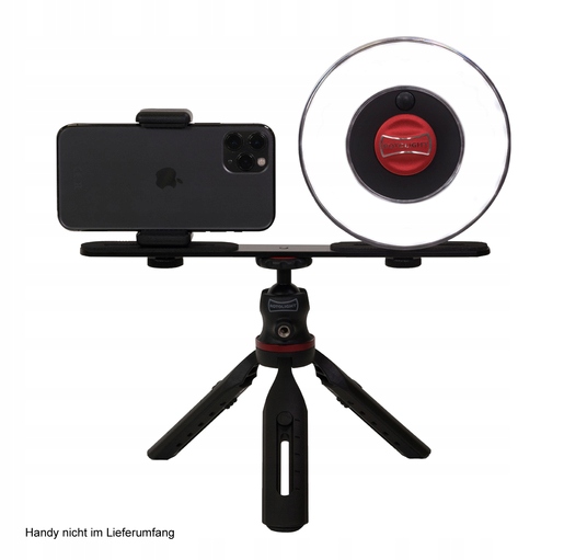 Zestaw oświetleniowy Rotolight RL48WVK Vlogging uchwyt na telefon smartfon