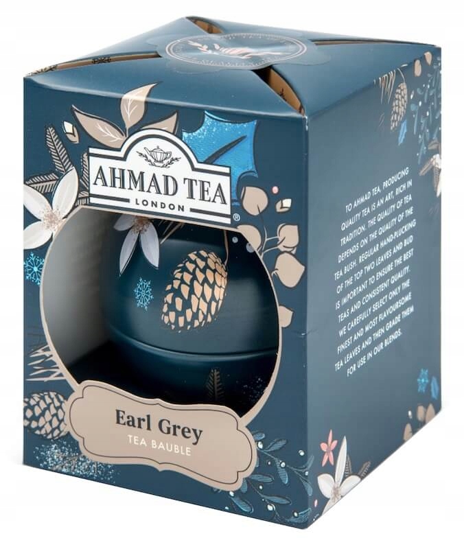Herbata Ahmad Earl Grey Świąteczna Bombka 30g