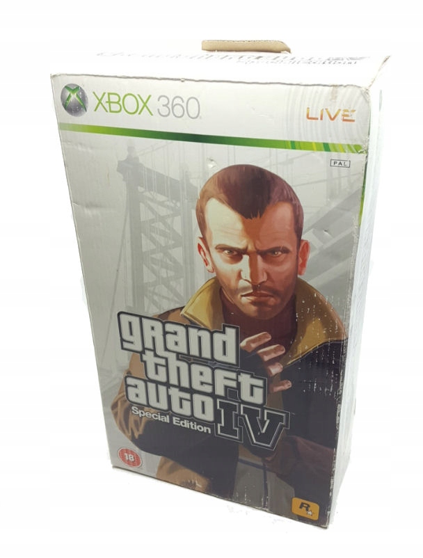 Grand Theft Auto Gta Iv 4 Xbox 360 Special Edition 8804462025 Oficjalne Archiwum Allegro