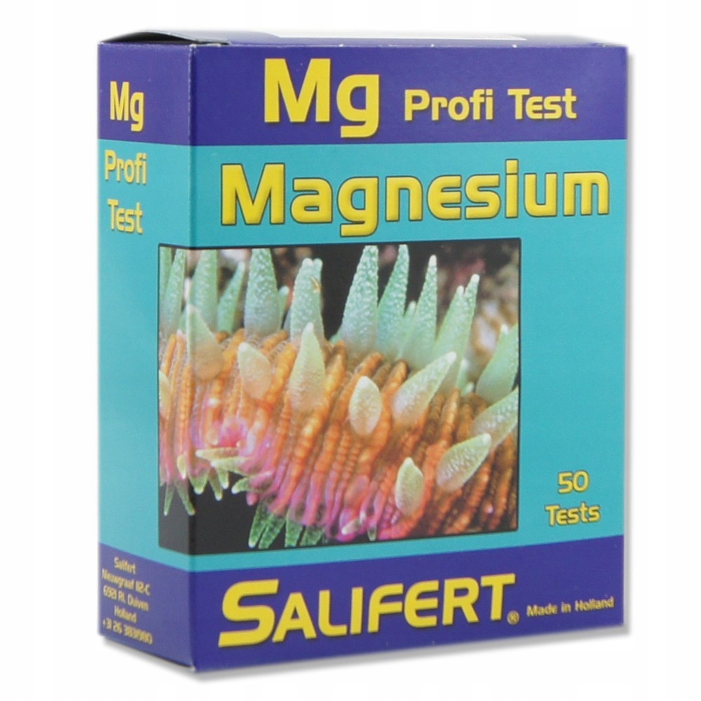 Salifert Test Mg pomiar magnezu w akwarium