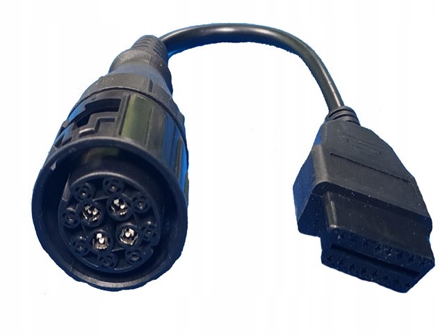 Kabel adapter obd 12 pin Man redukcja delphi dobry