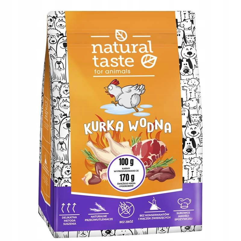 Karma suszona Natural Taste Kurka Wodna 1kg