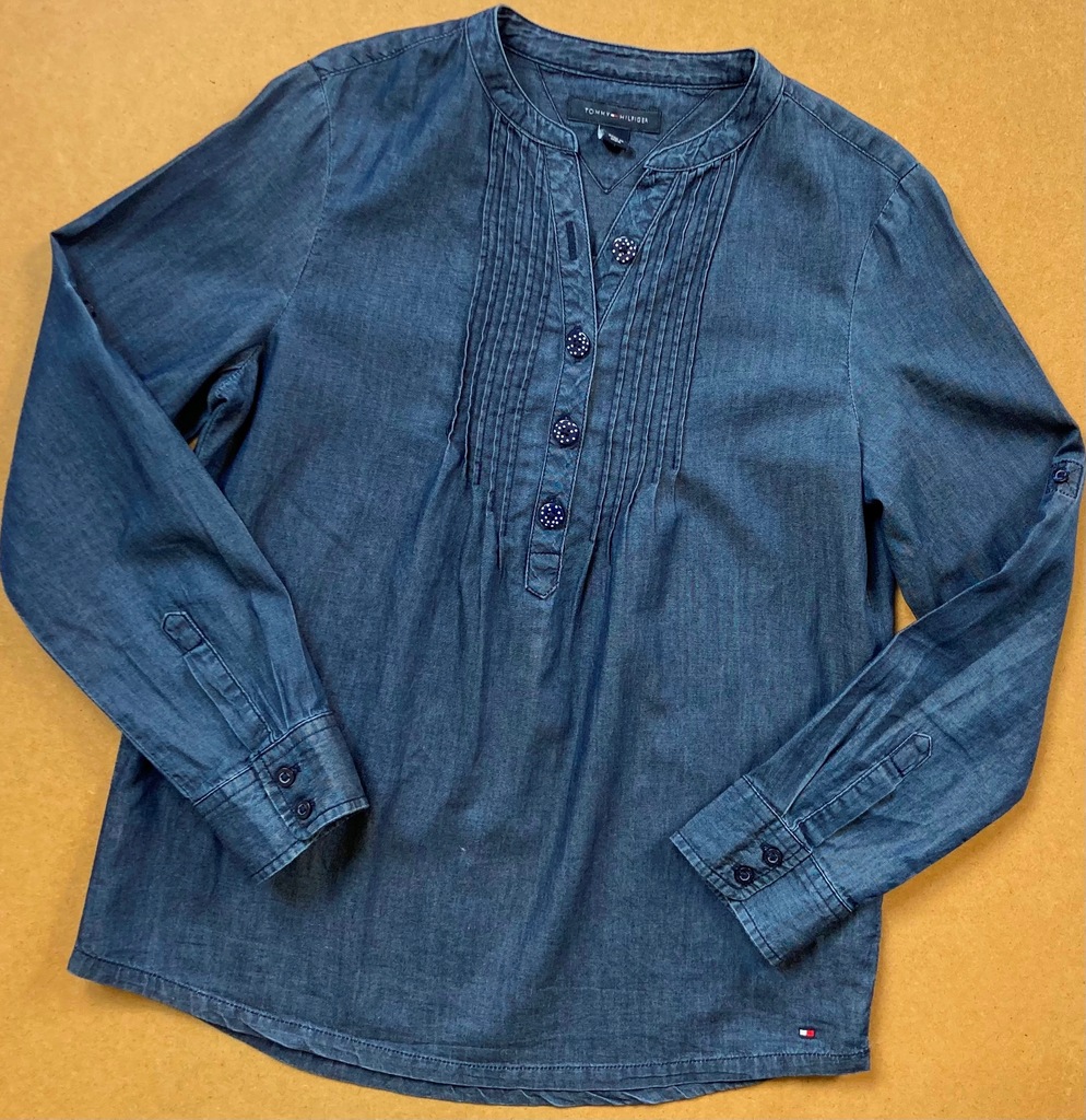 TOMMY HILFIGER bluzka/tunika jeans 134/140 8-10 l