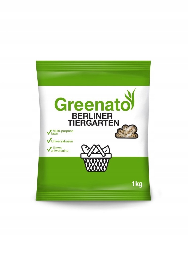 Trawa Uniwersalna Greenato Berliner Tiergarten 3kg