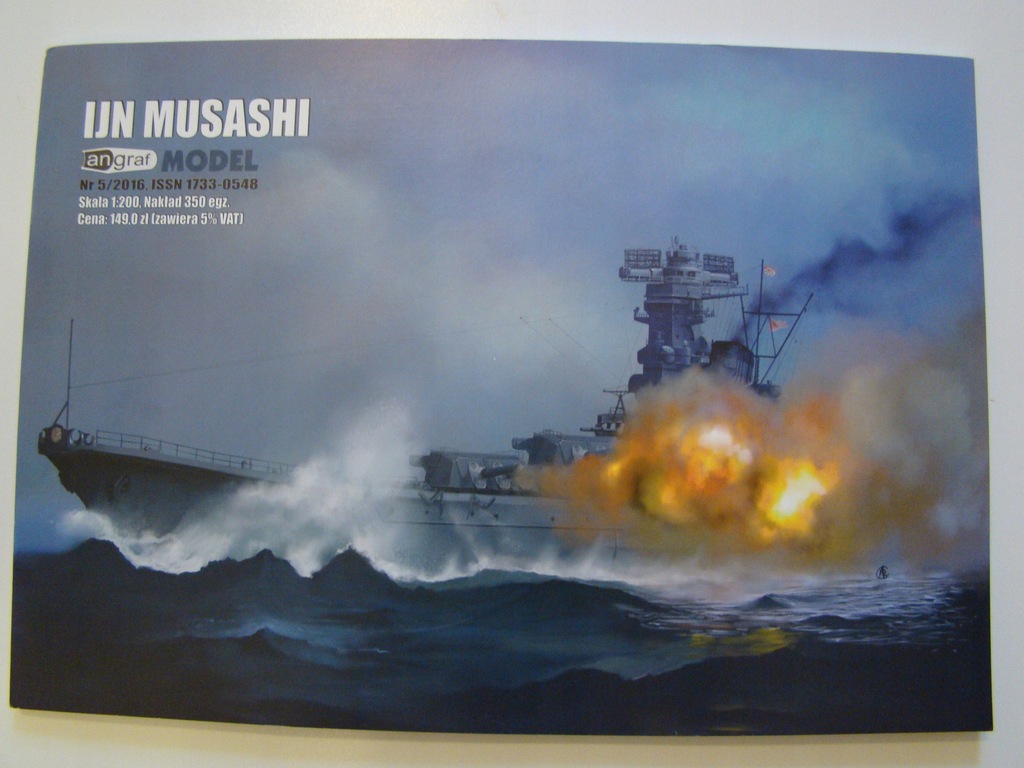 Купить Японский суперлинкор MUSASHI 1:200 Angraf: отзывы, фото, характеристики в интерне-магазине Aredi.ru