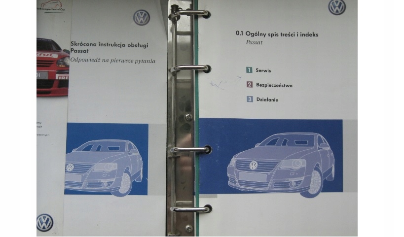 VW Passat B6 Polska instrukcja obsług VW Passat B6
