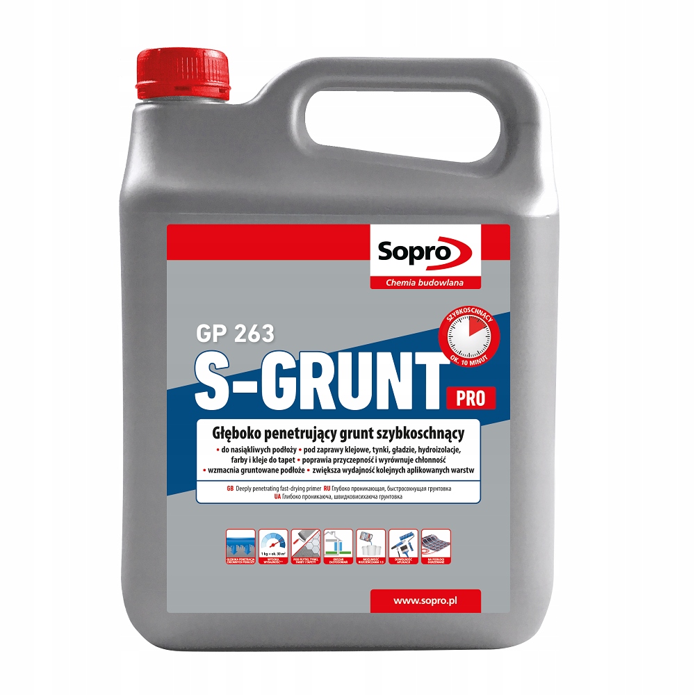 SOPRO 263 GP Grunt głębokopenetrujący op. 4kg