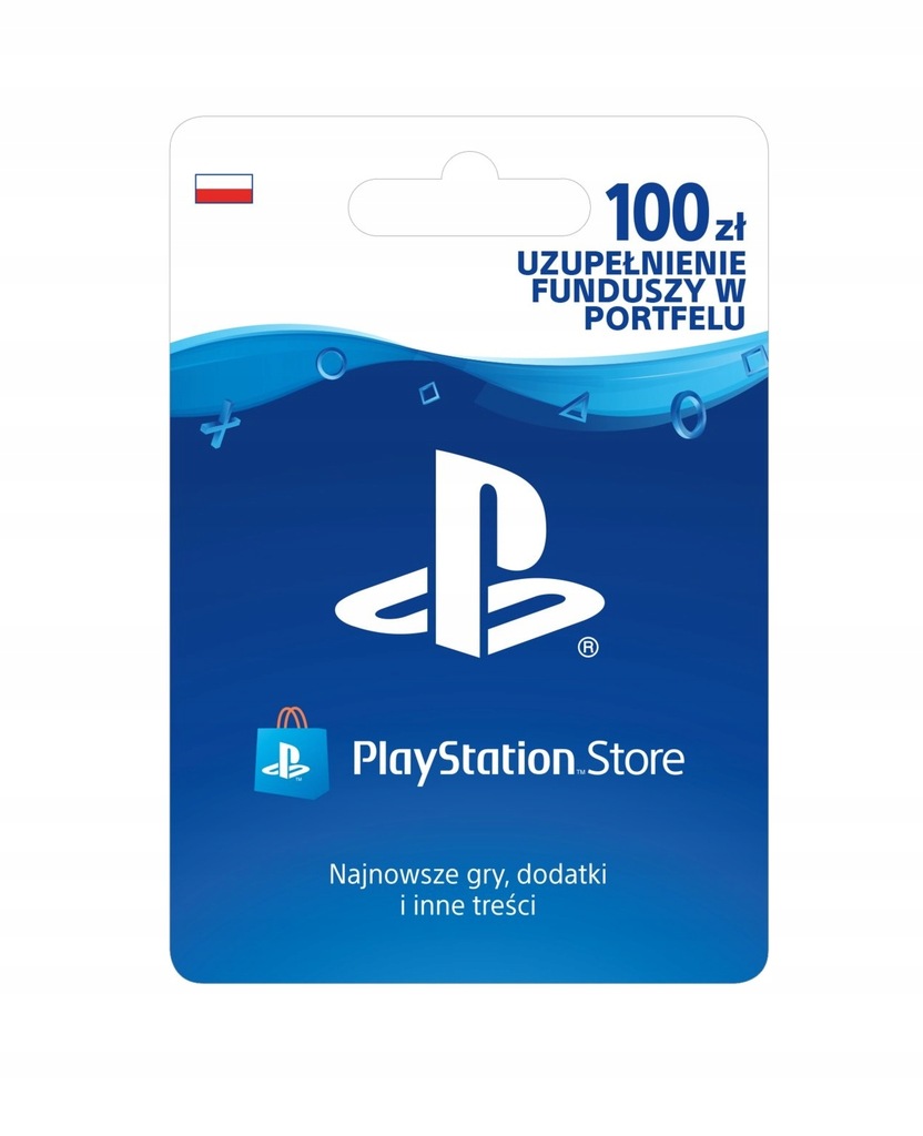 PlayStation Network PSN 100 zł - Kod